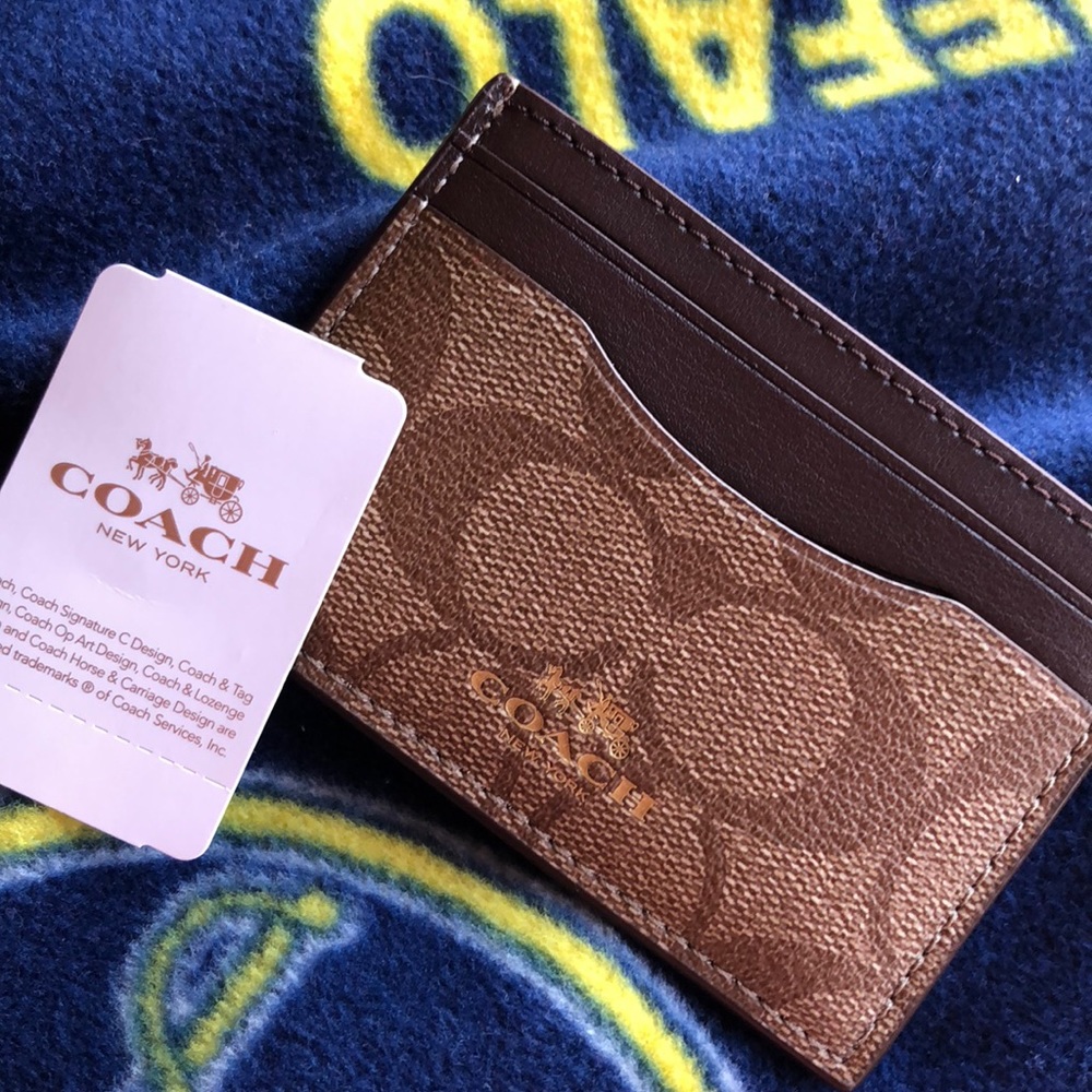 PVC Card case— Authentic Coach